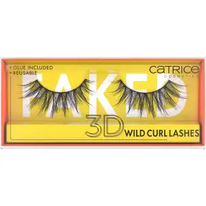 Gene false tip banda, Catrice 3D wild curl lashes, negru - 