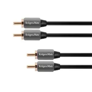 Cablu 2rca-2rca 0.5m Kruger&matz - 