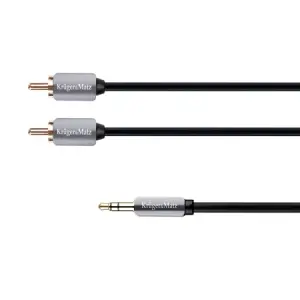 Cablu 3.5-2rca 3.0m Kruger&matz - 