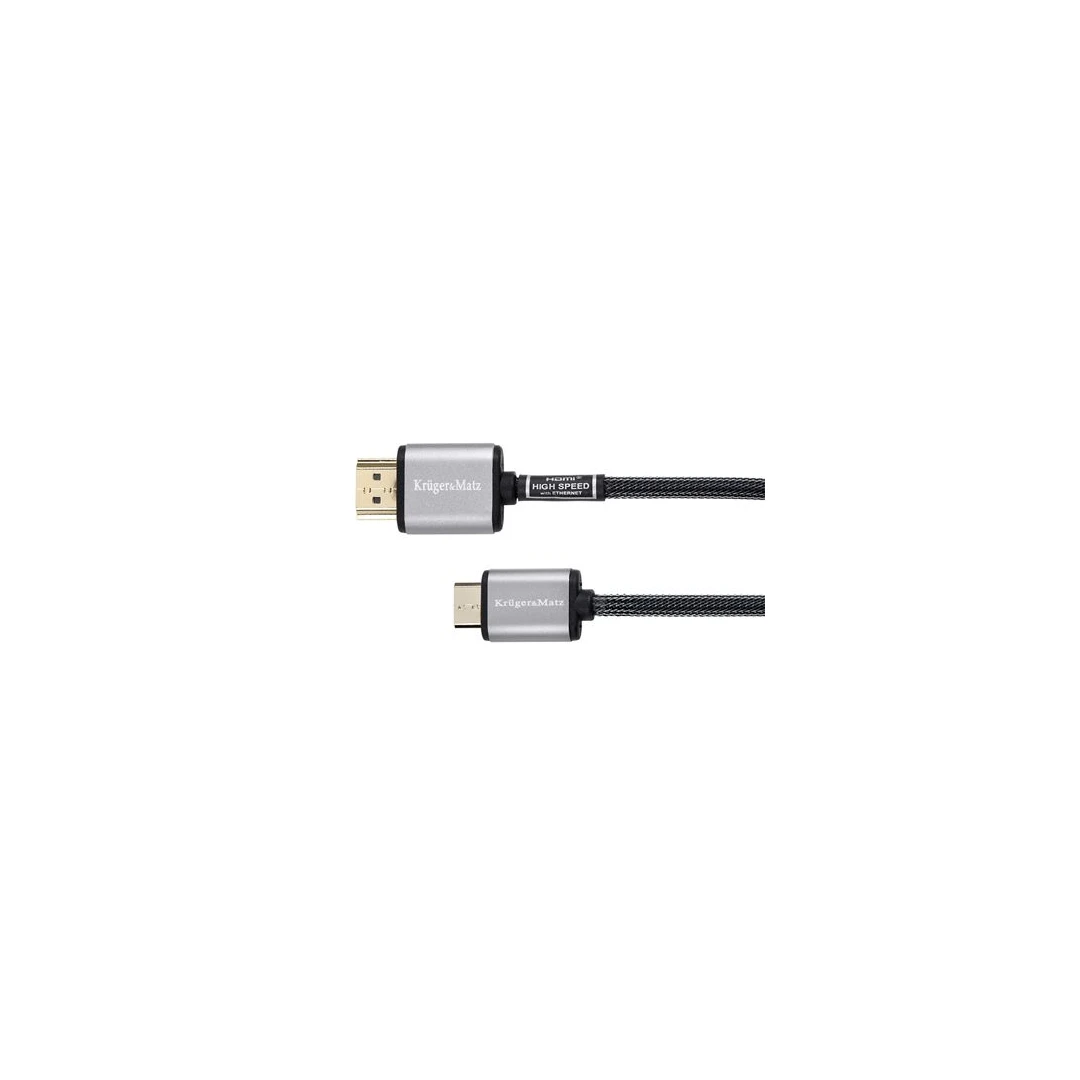 Cablu  Hdmi A-mini Hdmi C 1.8m Kruger&matz - 