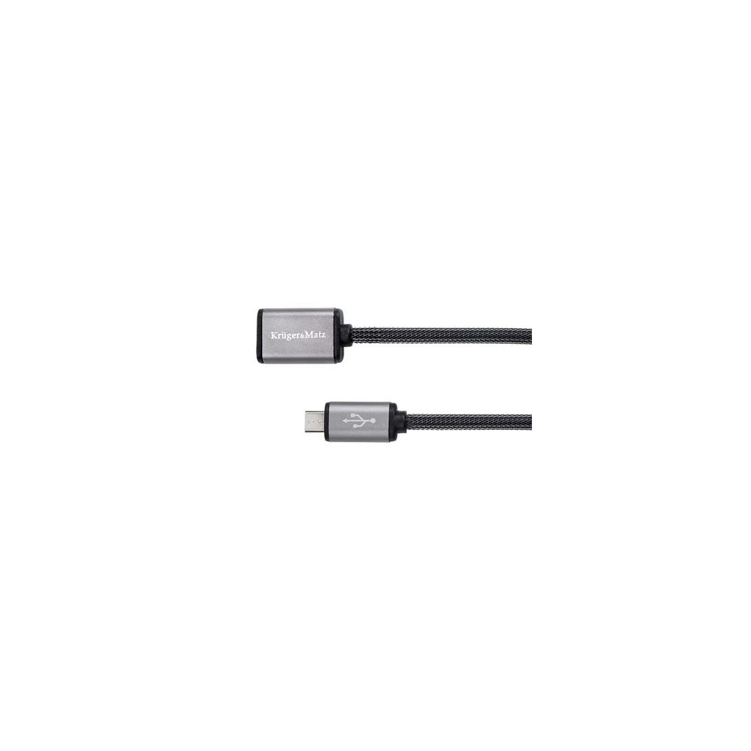 Cablu Prelungitor Usb-micro Usb 0.2m Kruger&m - 