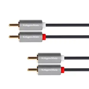 Cablu 2rca - 2rca 1m Basic K&m - 