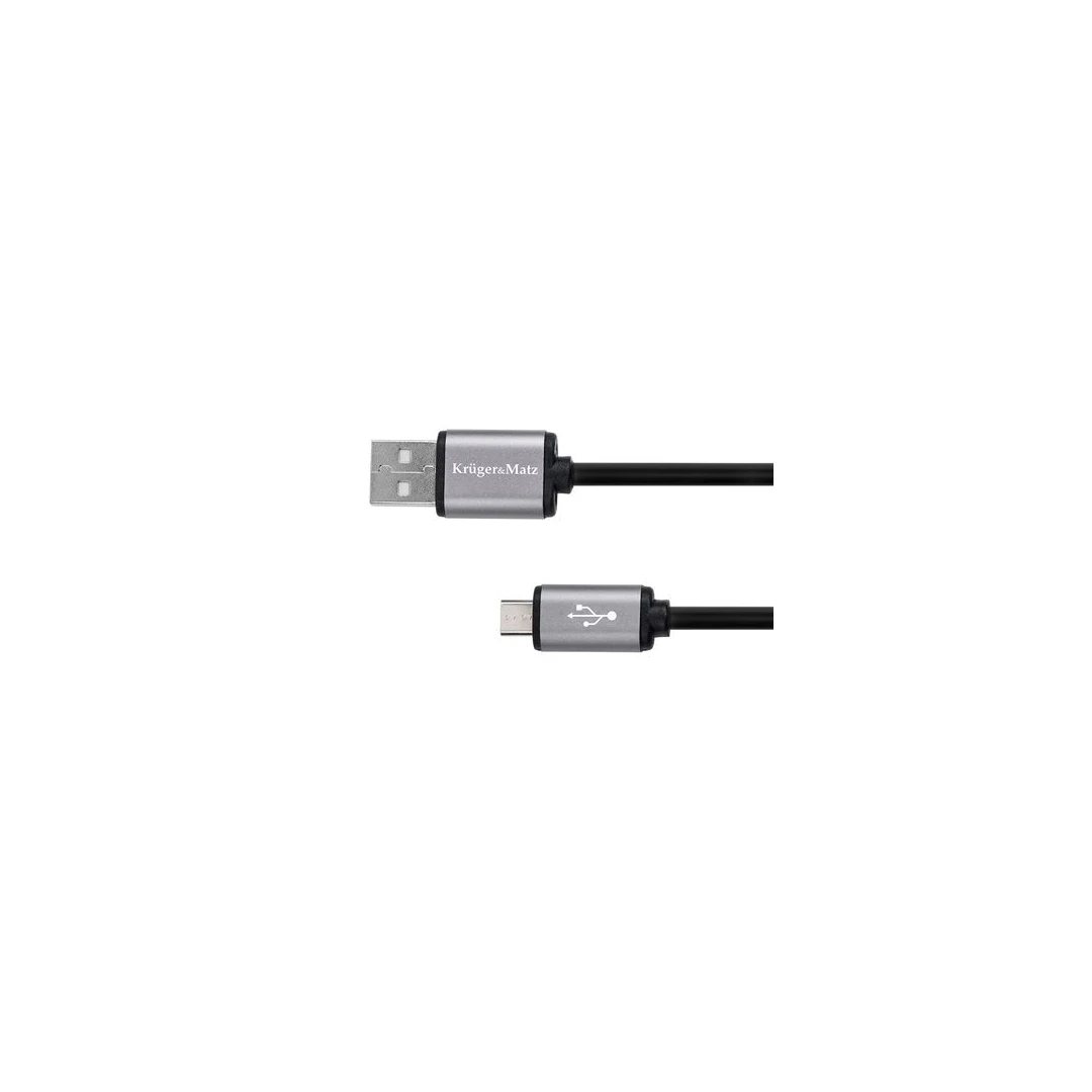 Cablu Usb - Micro Usb 0.2m Basic K&m - 