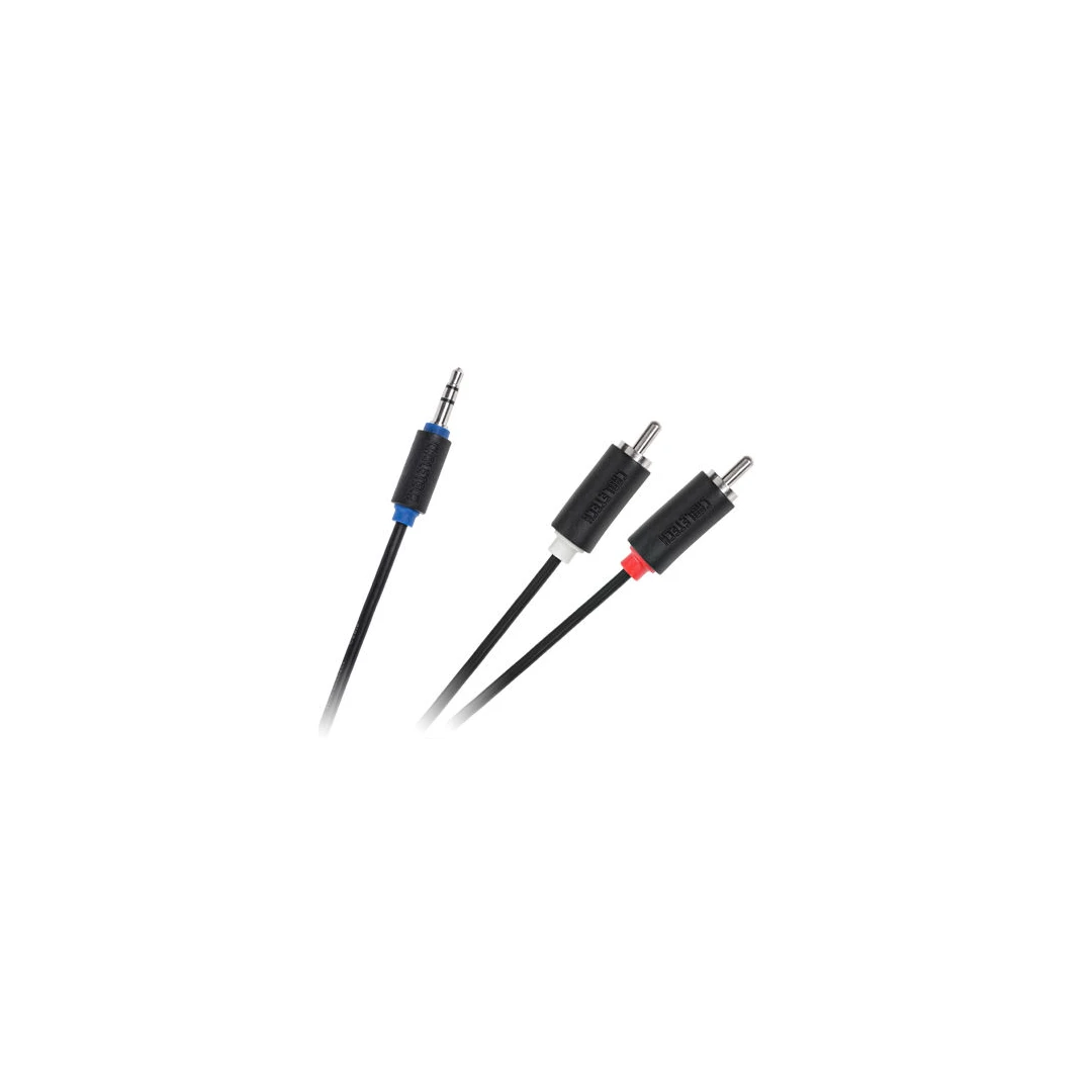 Cablu Jack 3.5 - 2rca Cabletech Standard 1m - 