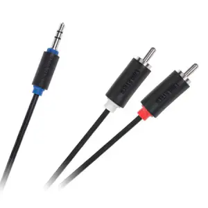 Cablu Jack 3.5 - 2rca Cabletech Standard 3m - 