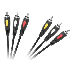 Cablu 3rca-3rca 1.8m Eco-line Cabletech - 