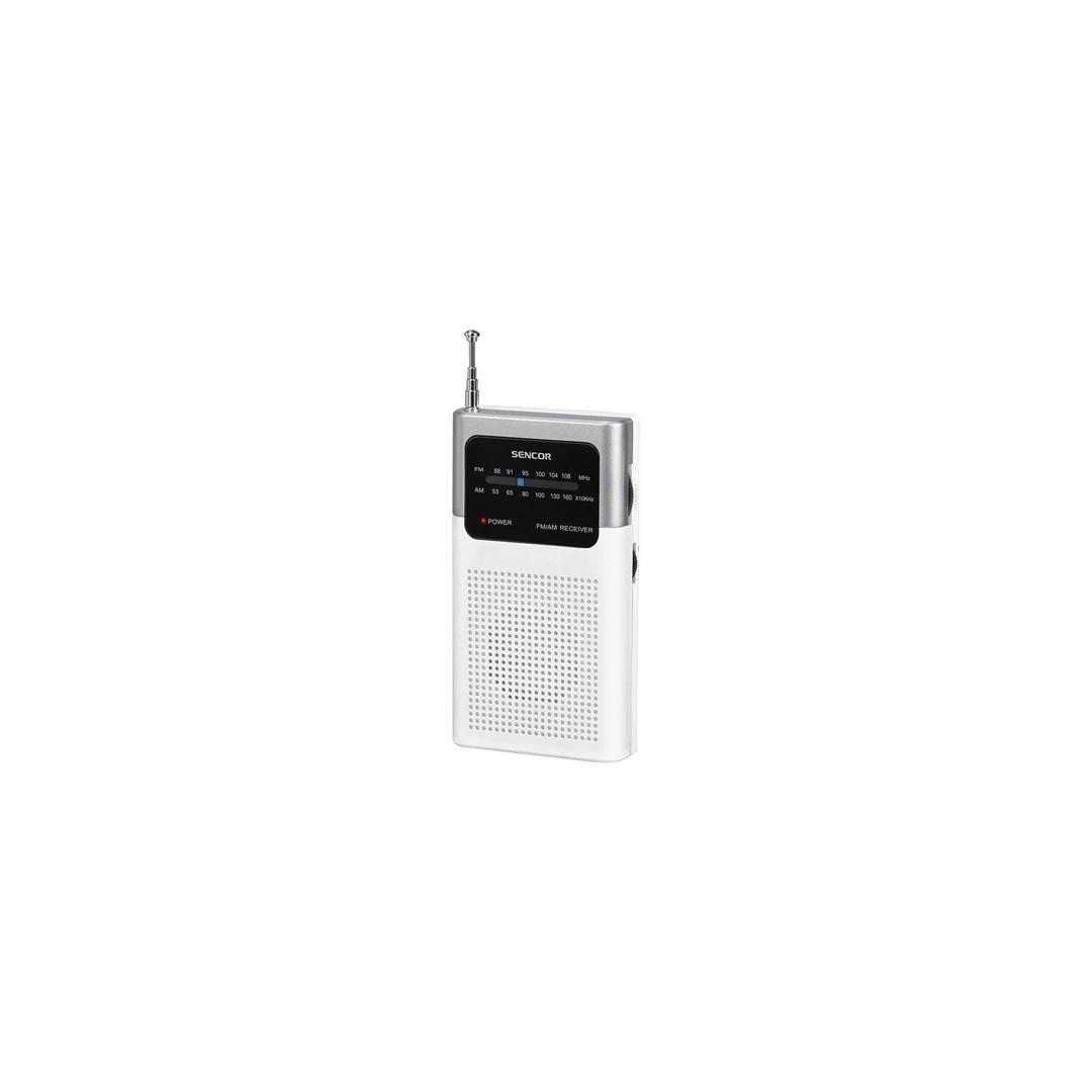 Mini Radio Portabil Alb Sencor - 