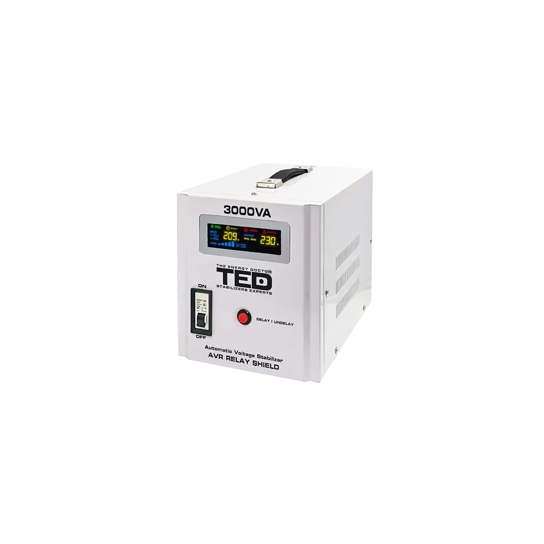 Stabilizator Tensiune Automat 3000va Ted Electric - 
