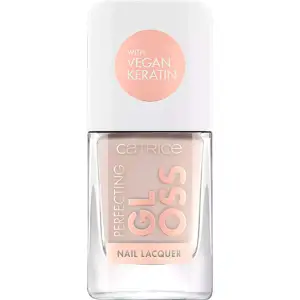 Lac de unghii cu keratina vegana, Catrice Perfecting gloss nail lacquer, 01 highlights nails, 10,5 ml - 