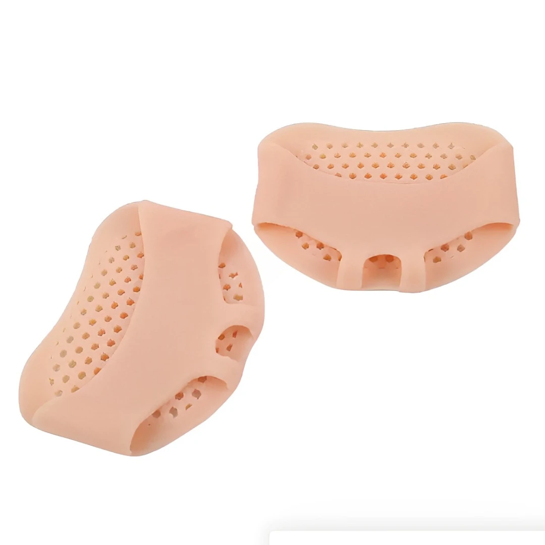 Set 2 bucati pernute  din silicon moale si confortabil pentru protectie picior - 