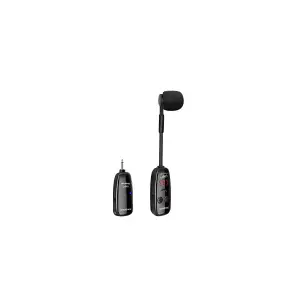 Microfon wireless Xiaokoa N90 pentru instrumente muzicale, UHF, negru - 