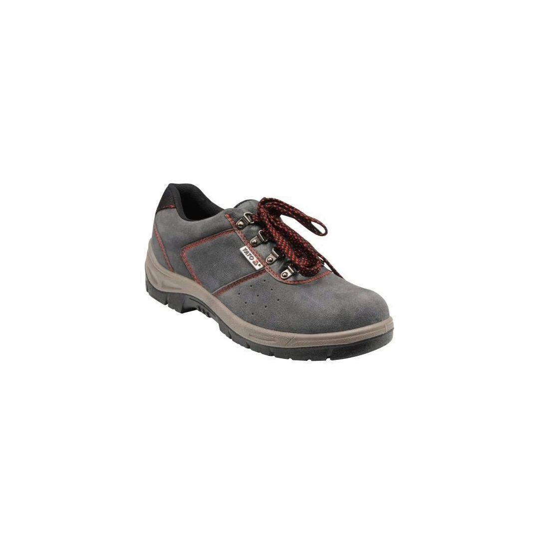 Pantofi de lucru din piele de bovina Yato Parena YT-80574, marimea 41, cat. S1P, gri - 