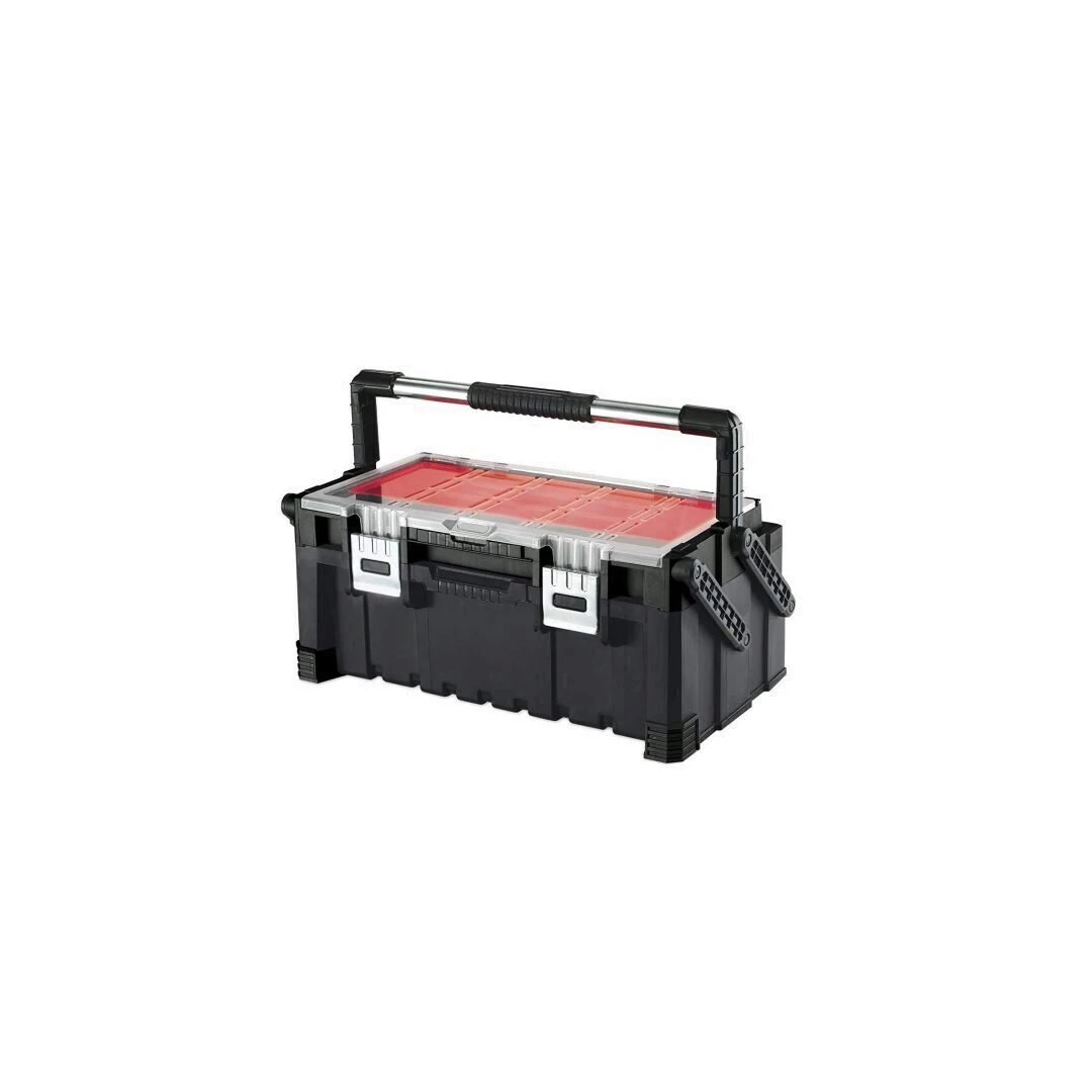 Organizator Keter Cantilever Tool Box 22, dimensiune 56x31x24 cm, 26 L - 