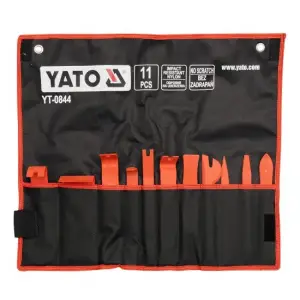 Kit pentru demontare ornamente si tapiterie auto Yato YT-0844, 11 piese - 
