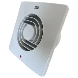 Ventilator axial de perete, Helix 100-Alb, debit 100 m3/h, diametru 100 mm, 12W - 
