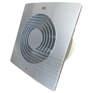 Ventilator axial de perete, Helix 100-Silver, debit 100 m3/h, diametru 100 mm, 12W - 