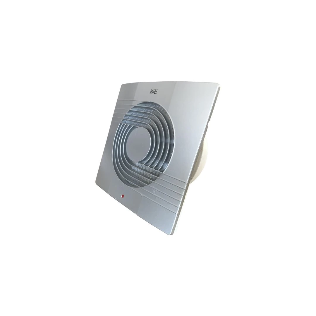 Ventilator axial de perete, Horoz Fan 150-Silver, debit 150 m3/h, diametru 150 mm, 20 W - 