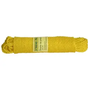 Sfoara pentru rufe Strend Pro Cloth-Line 20 m/4 mm, galbena - 