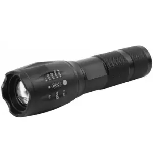 Lanterna cu acumulator Strend Pro Flashlight FL001, 150 lm, Aluminiu, 2200mAh, power bank, USB - 