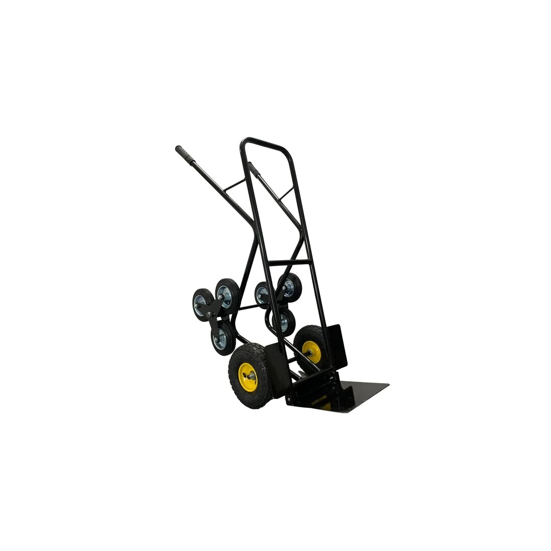 Carucior pliabil tip liza cu accesoriu cu roti pentru scari, maxim 250 Kg - 