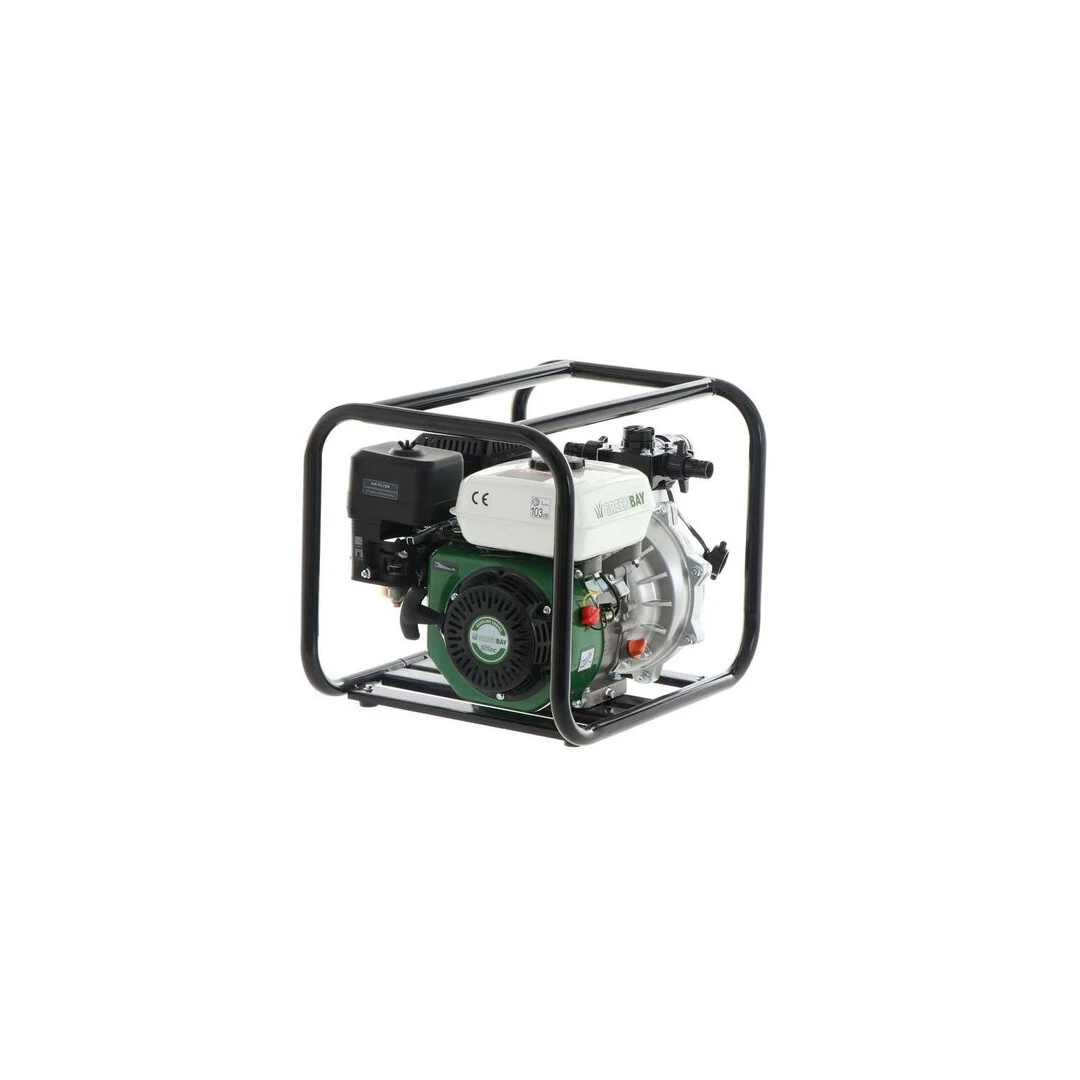 Motopompa de presiune pentru irigatii Greenbay GB-HPWP 40, adancime 6m, inaltime 70m, 7CP, 333 l/min, benzina 4 timpi - Nu rata oferta la Motopompa de presiune pentru irigatii Greenbay