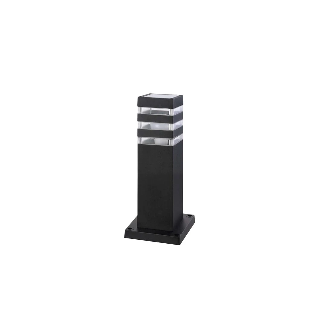 Lampa de gradina Palmera/S2, corp aluminiu, 300x90x90 mm, negru, IP44 - 