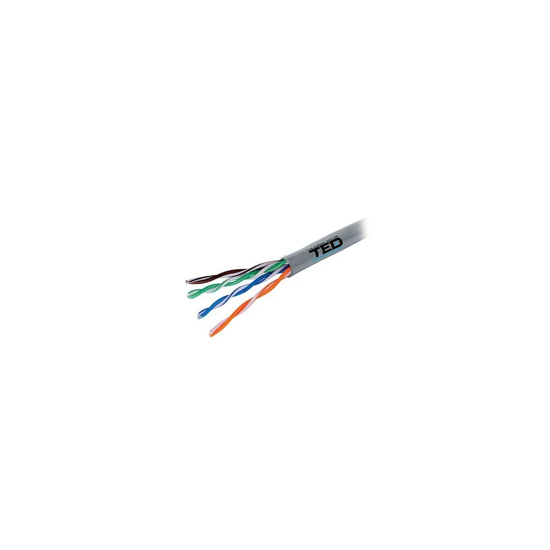 Cablu FTP, categoria 5, CCA 0.5mm, lungime 305 m - 