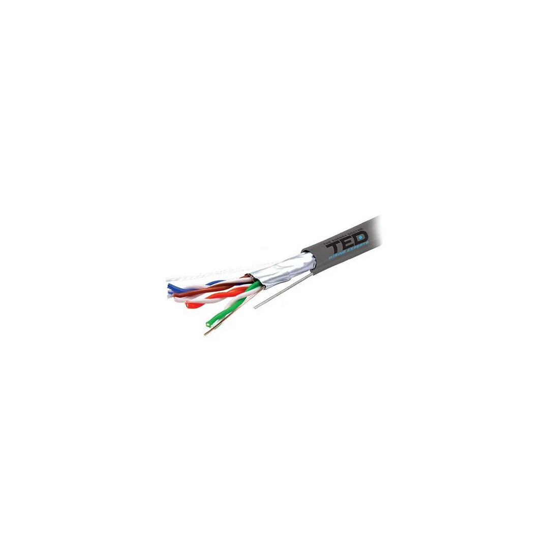 Cablu FTP, categoria 5, cupru 0.5mm, cu sufa, lungime 305 m - 
