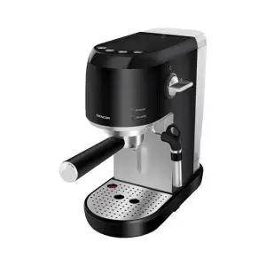 Espressor manual 20 bar, cappuccino, 1400W, 1.5 l, Negru - Nu rata oferta la Espressor manual 20 bar, cappuccino, 1400W, 1.5 l, Negru