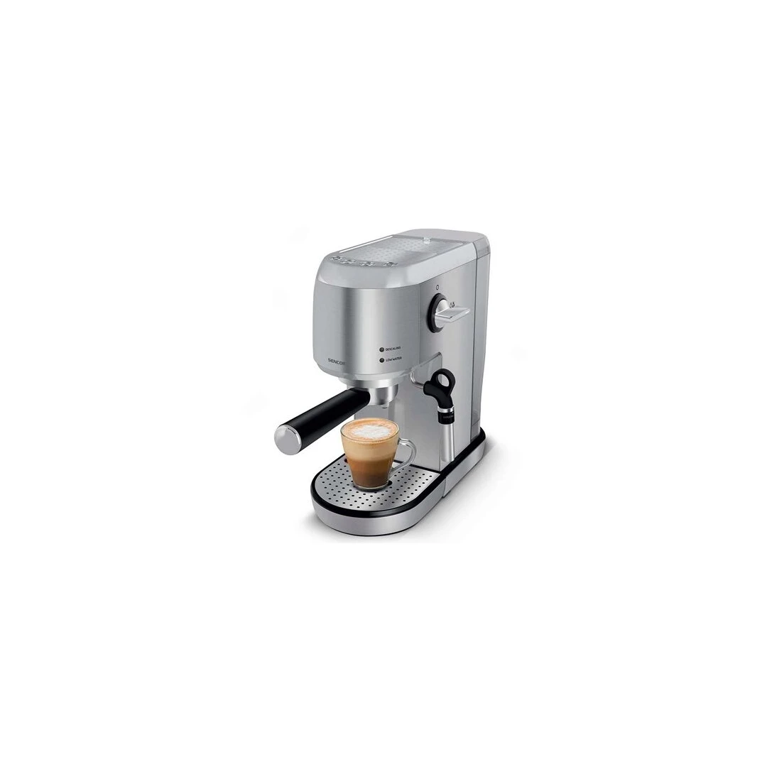 Espressor manual 20 bar, cappuccino, 1400W, 1.5 l, Argintiu - Nu rata oferta la Espressor manual 20 bar, cappuccino, 1400W, 1.5 l, Argintiu