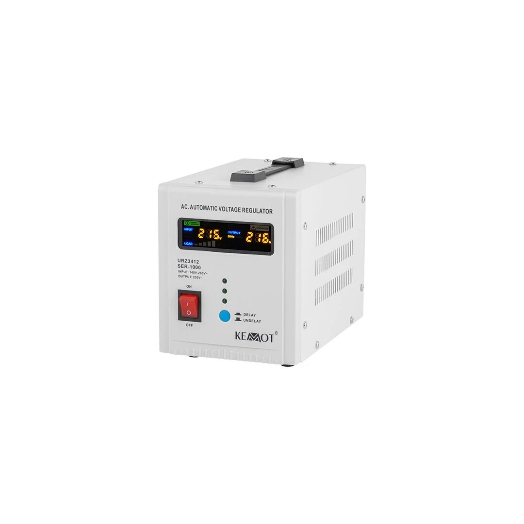 Stabilizator automat de tensiune 1000VA /600W, Sinus pur, 145 - 260 V - 