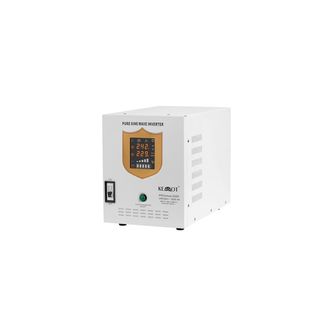 UPS pentru centrale termice 2200VA/ 1600W 12V, unda sinusoidala pura - 