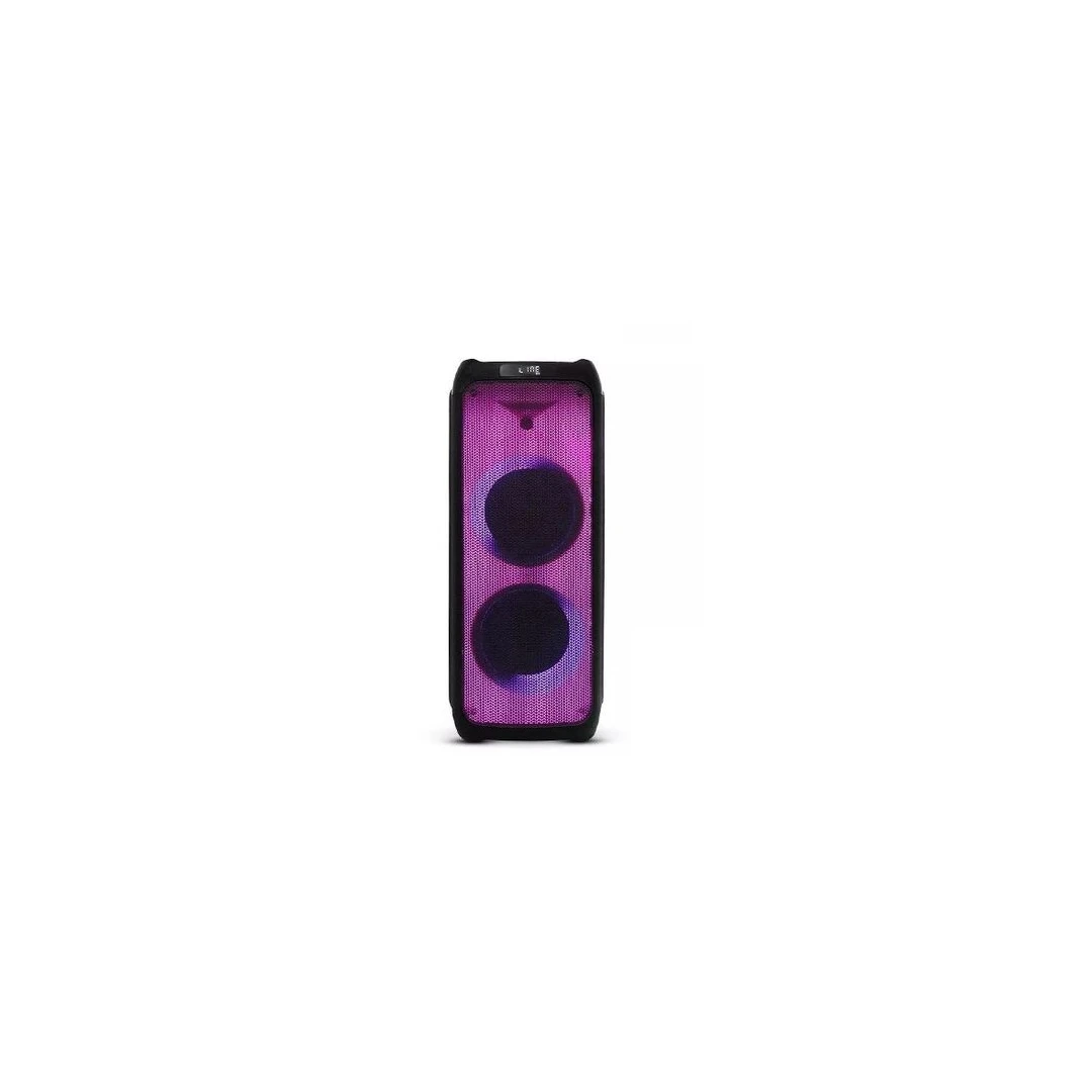 Boxa portabila, 100 W, lumini led RGB, BT/FM/AUX, telecomanda, 320x310x685 mm - 
