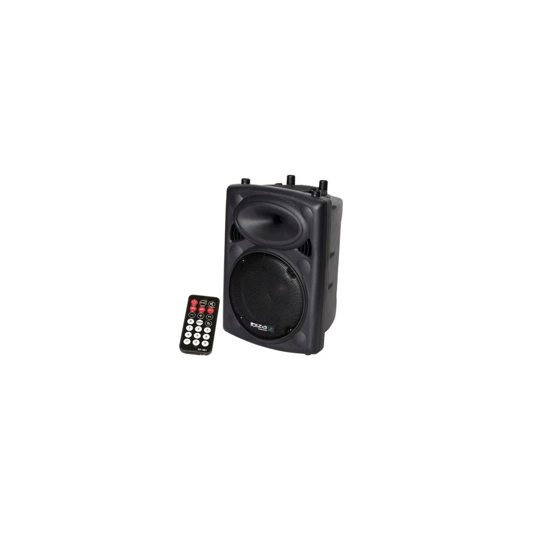 Boxa portabila cu Bluetooth, 250 W, USB/MP3, Li-Ion, 46x33x27 cm, Telecomanda - 