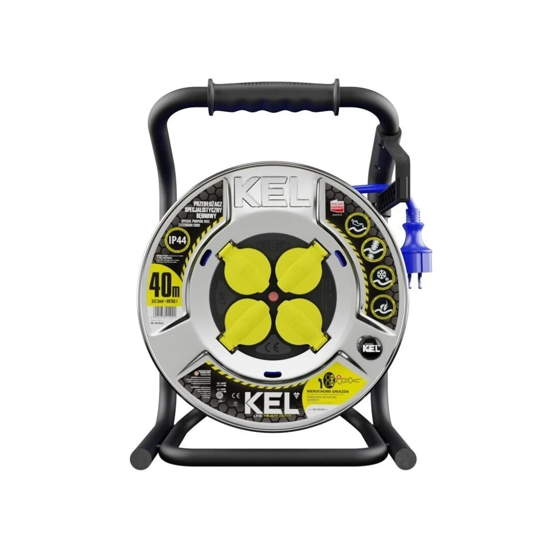 Prelungitor profesional electric pe tambur H05RR-F KEL 99463, 40 m - 