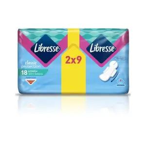 Absorbante, Libresse Classic Super, Long With Wings, 18 buc - 