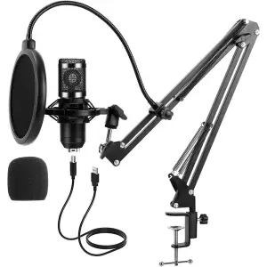 Microfon studio de birou cu conector USB - 