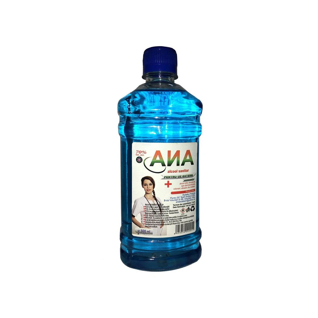 Alcool sanitar Ana, 70%, 500 ml - 