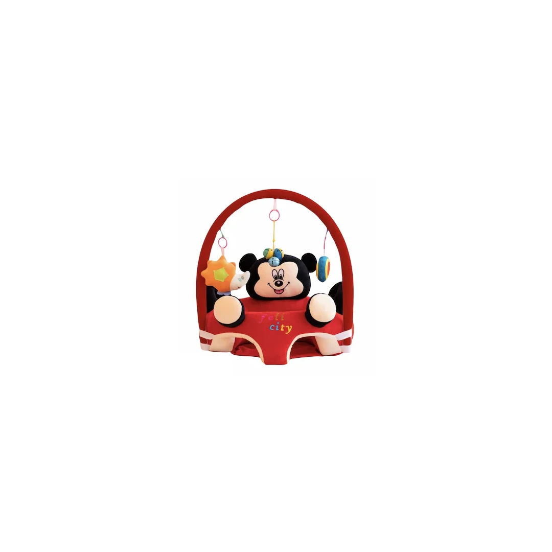 Fotoliu Din Plus Pentru Bebelusi Cu Activitati, Mickey Mouse ABYZ®™ - 