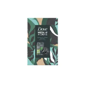 Setul Dove Men+Care Self Care Mineral Sage, Barbati: Puf de baie + Antiperspirant spray, 150 ml + Gel de dus, 250 ml - 