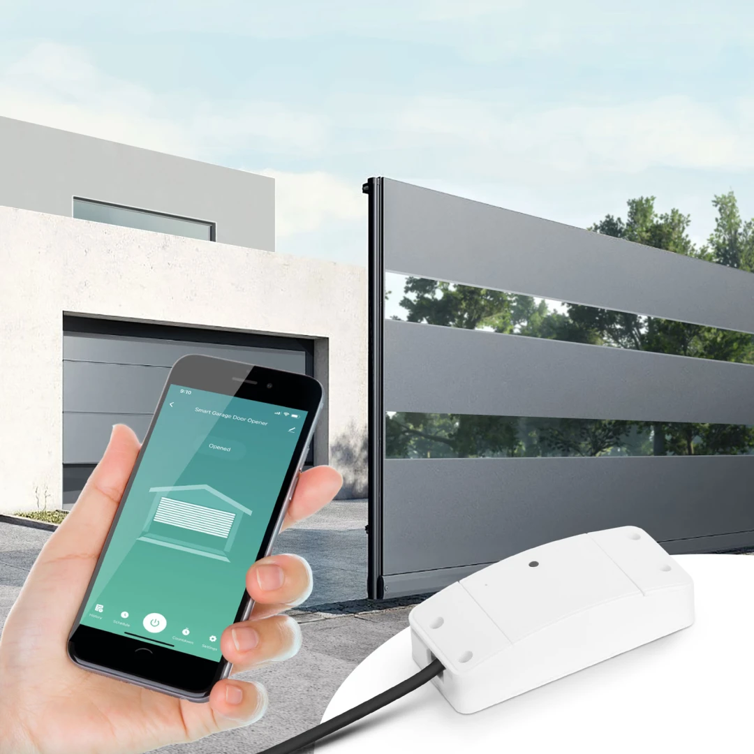 Set senzor de deschidere garaj Smart Wi-Fi - 230V - 