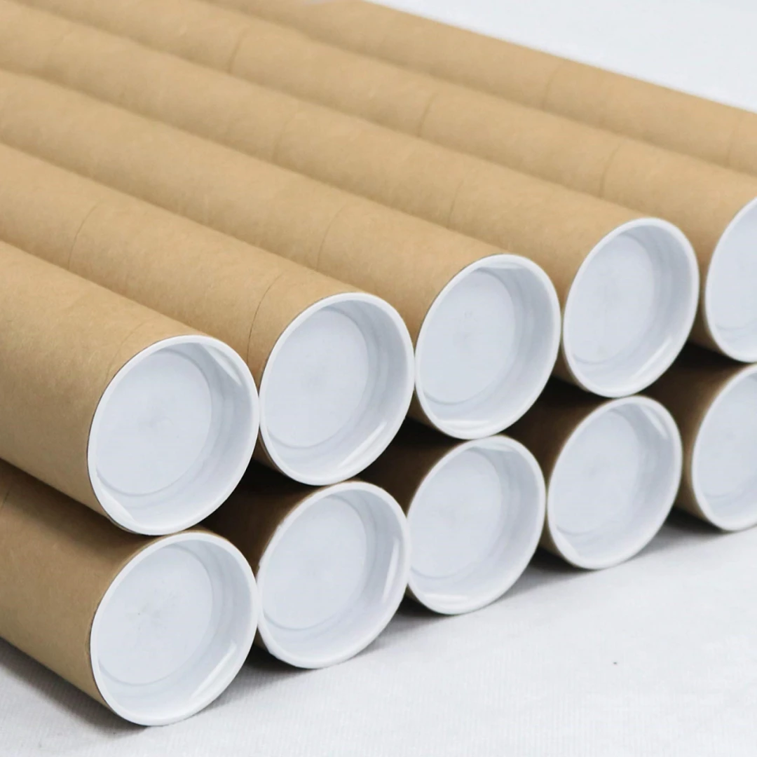 Tub din carton pentru protectie la transport folii si printuri, lungime 130 cm, - 