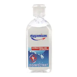 Gel dezinfectant pentru maini Hygienium, cu 70 % alcool, efect antibacterian, 50 ml - 