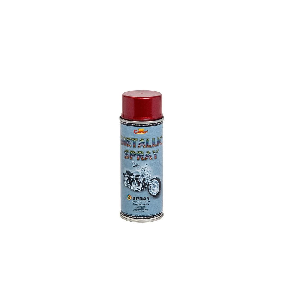 Spray Vopsea 400ml Metalizat Acrilic Rosu Champion Color - 