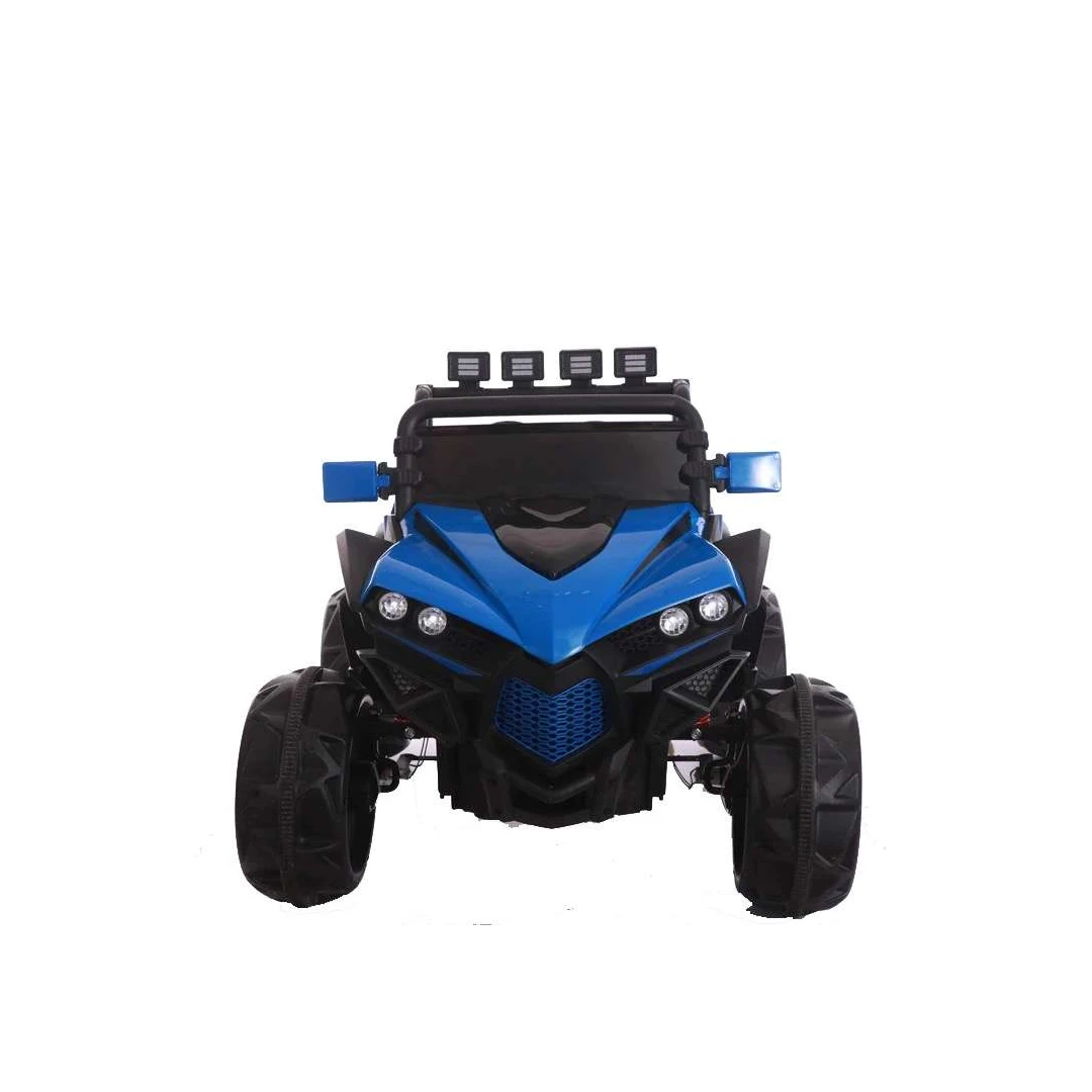 UTV electric pentru copii GForce cu 4 motoare si roti din spuma EVA – Albastru - 