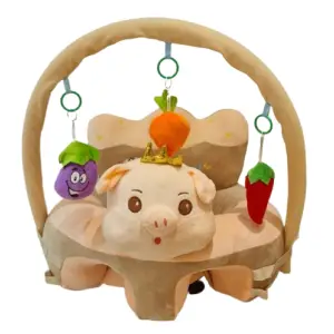 Fotoliu bebe Sit-up cu arcada de jucarii si accesorii din plus incluse , King Pig - 