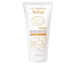 Crema faciala minerala cu protectie solara pentru ten sensibil, Avene Solaire haute protection crema mineral SPF50+, 50 ml - 