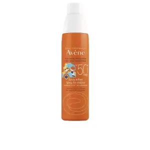 Spray impermeabil cu protectie solara pentru copii, Avene Solaire haute protection ninos SPF50+ spray, 200 ml - 