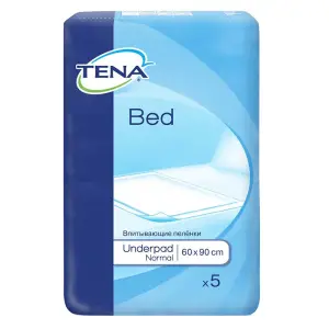 Aleze / Protectii pentru pat TENA Bed Normal, 60 x 90 cm, 5 buc - 