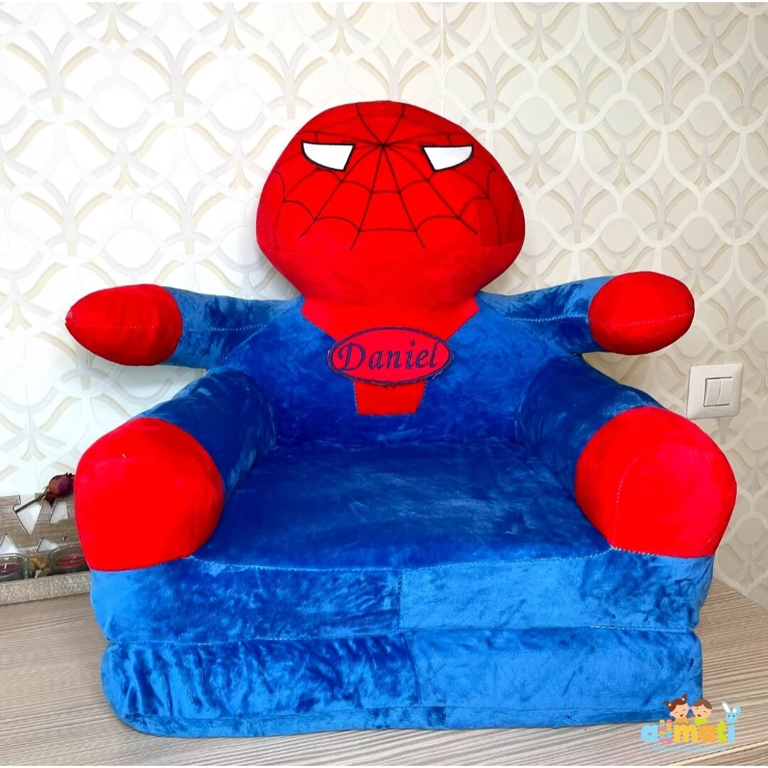 Fotoliu extensibil Spiderman - Personalizat cu nume - 